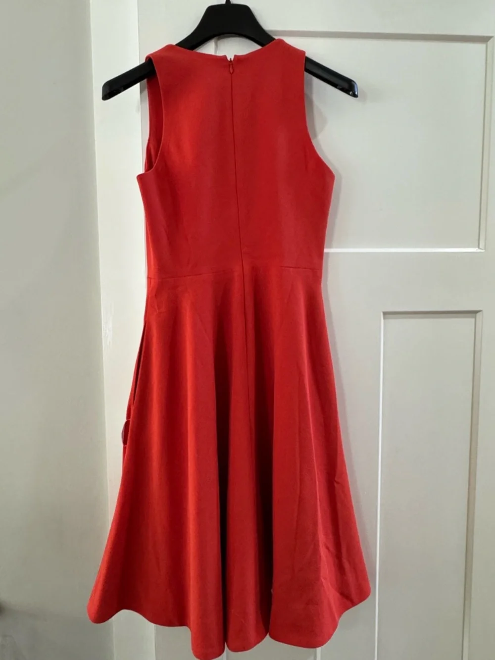 Dress The Population Catalina Fit & Flare Cocktail Dress Rouge NWOT Size M - Picture 4 of 9